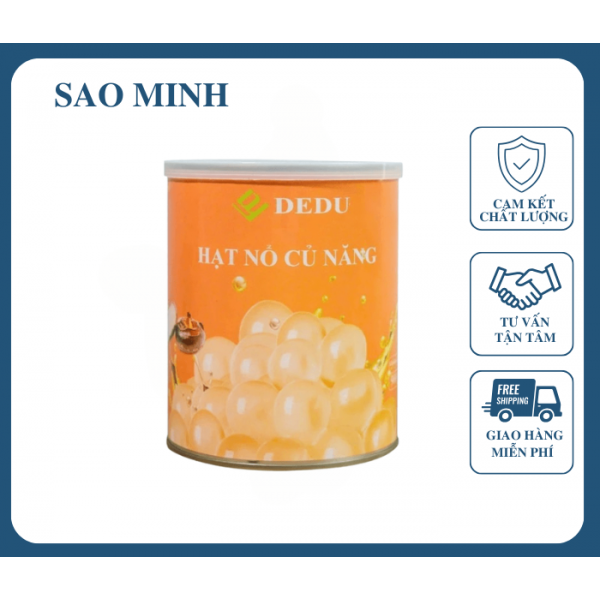 Hạt Nổ Củ Năng Trắng Dedu 900Gr